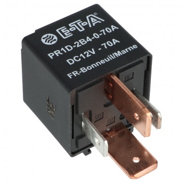 RELAY 12V 70A AC PR1D-2B4-0-70A