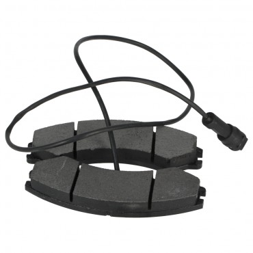 SET OF 4 BRAKE PADS FOR 1 AXLE AZC